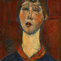 Portrait Of Madame Dorival by Amedeo Modigliani - Art Print - Zapista