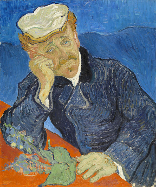 Portrait of Dr. Gachet by Vincent van Gogh - Art Print - Zapista