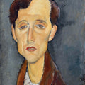 Portrait of Frans Hellens by Amedeo Modigliani - Art Print - Zapista