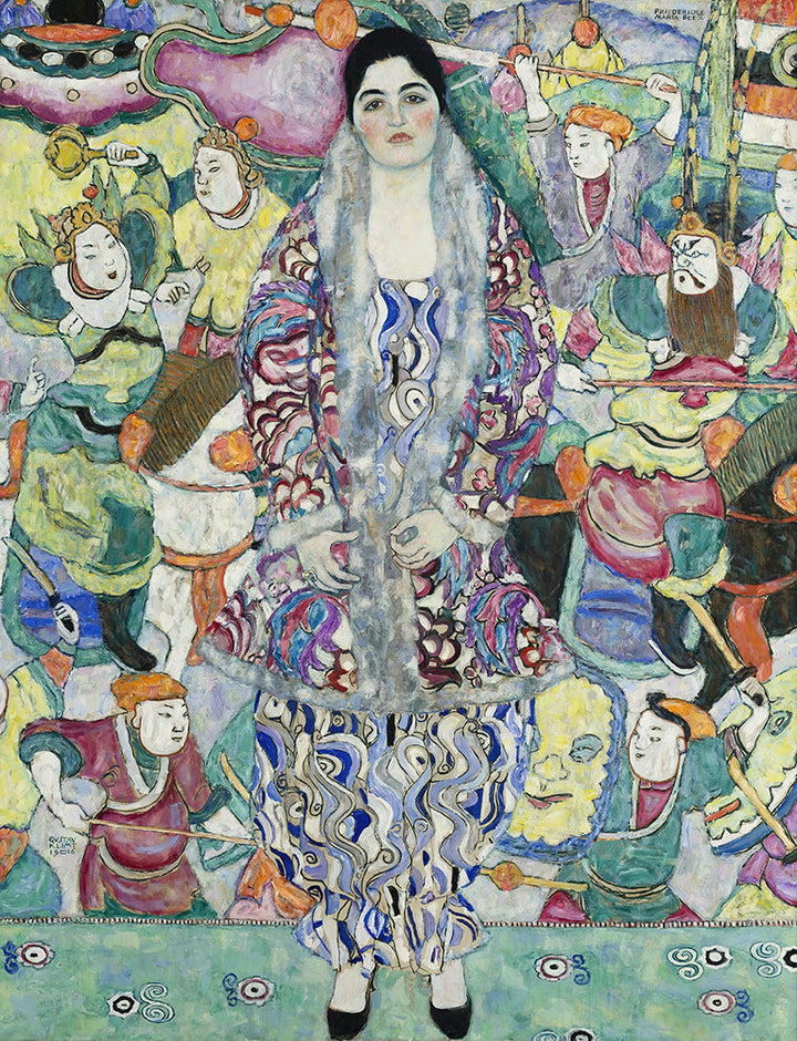 Portrait of Friederike Maria Beer  by Gustav Klimt - Art Print - Zapista