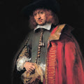 Portrait of Jan Six by Rembrandt Harmenszoon van Rijn - Art Print - Zapista