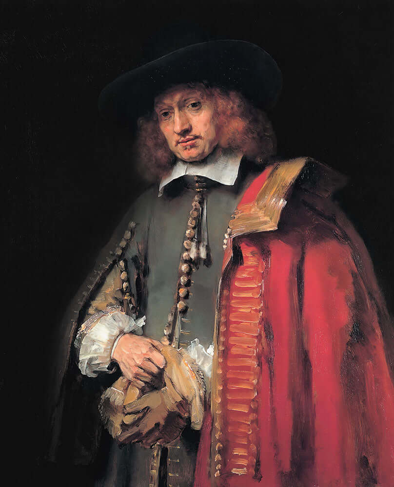 Portrait of Jan Six by Rembrandt Harmenszoon van Rijn - Art Print - Zapista