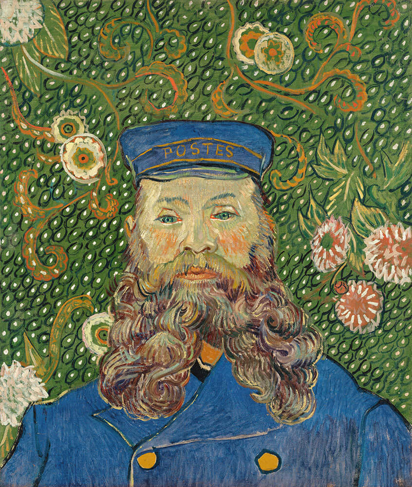 Portrait of Joseph Roulin by Vincent van Gogh - Art Print - Zapista