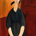 Portrait of Paulette Jourdain by Amedeo Modigliani - Art Print - Zapista