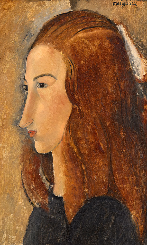 Portrait of a Young Woman by Amedeo Modigliani - Art Print - Zapista