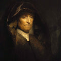 Portrait of an Old Woman (The Artist’s Mother) by Rembrandt Harmenszoon van Rijn - Art Print - Zapista
