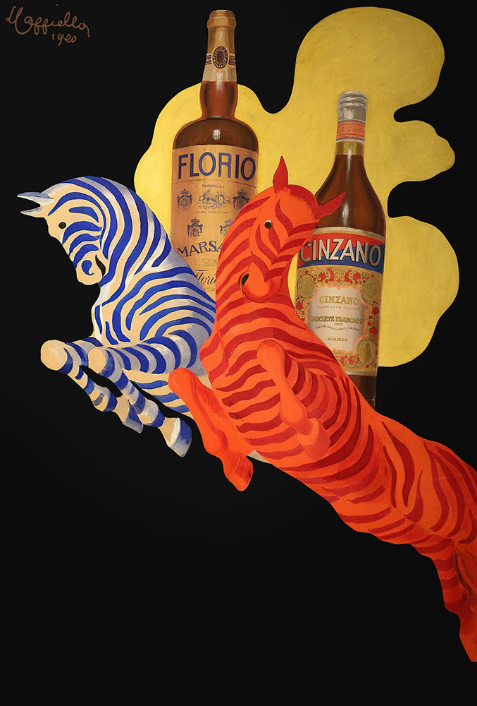 Poster Per Florio Cinzano by Leonetto Cappiello - Art Print - Zapista