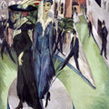 Potsdamer Platz by Ernst Ludwig Kirchner - Art Print - Zapista