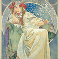 Princess Hyacinth by Alphonse Mucha - Art Print - Zapista