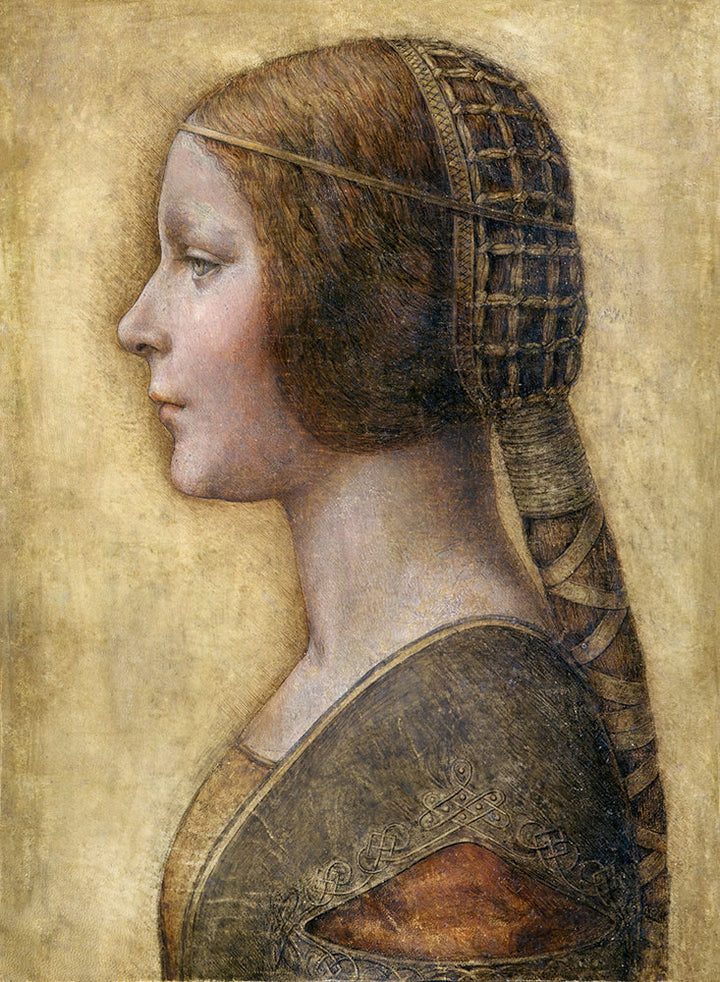 La Bella Principessa by Leonardo da Vinci - Art Print - Zapista