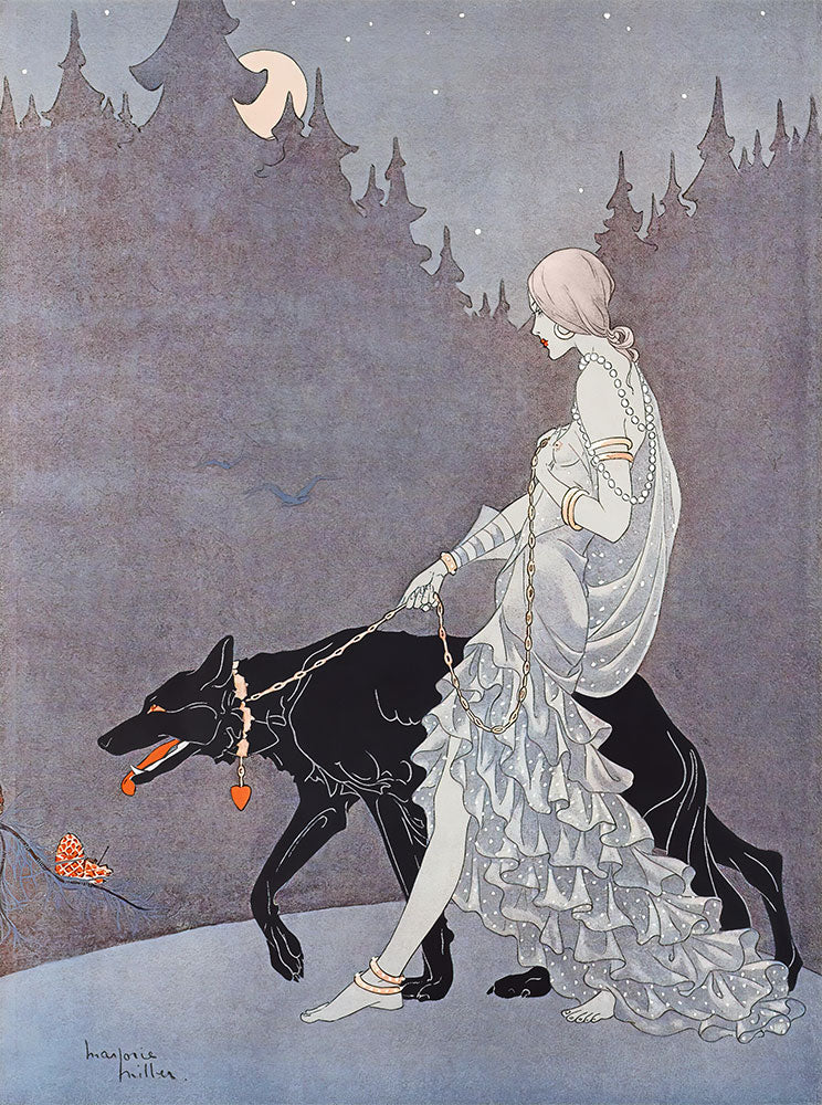 Queen of the Night by Marjorie Miller - Art Print - Zapista