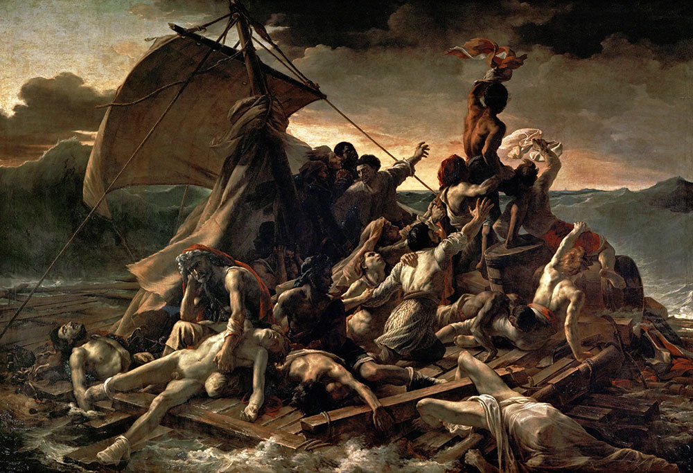 The Raft of the Medusa by Theodore Gericault - Art Print - Zapista