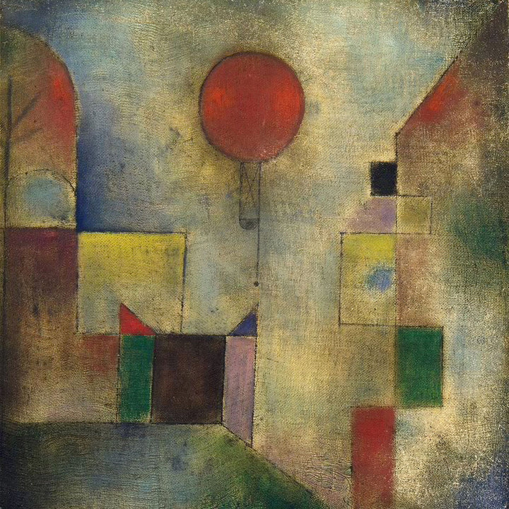 Red Balloon by Paul Klee - Art Print - Zapista