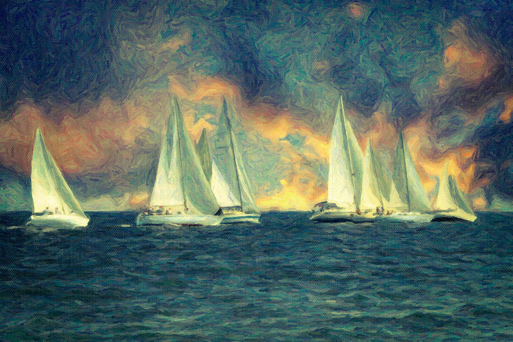 Regatta - Art Print - Zapista