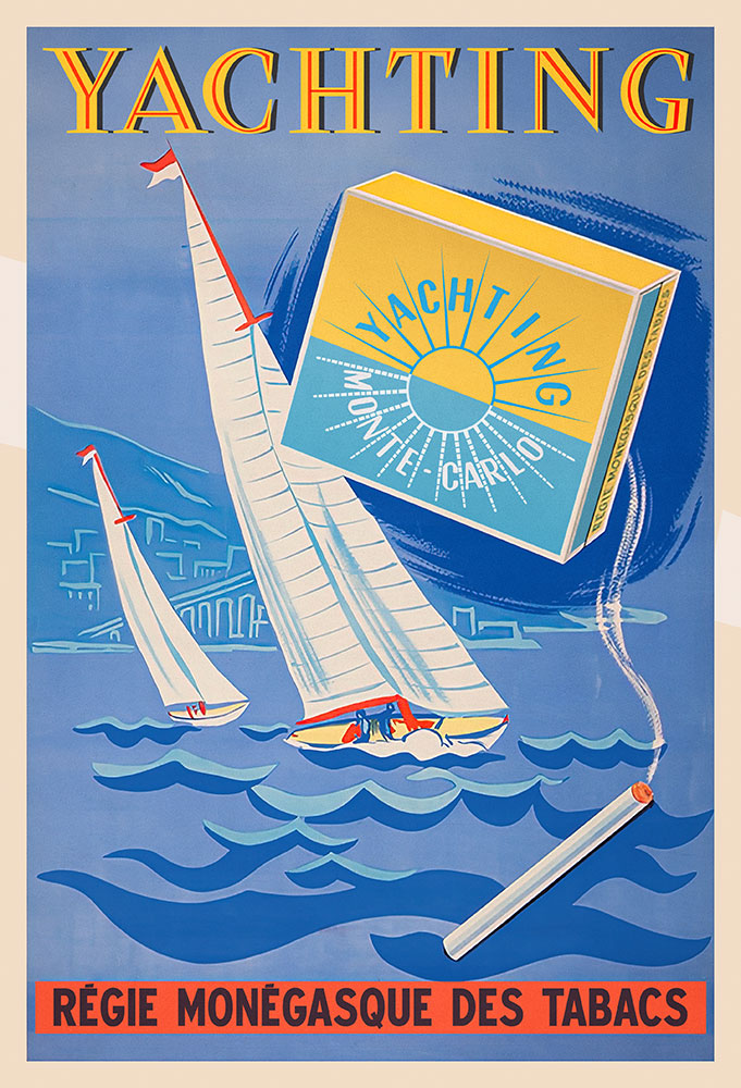 Yachting Monte Carlo - Art Print - Zapista