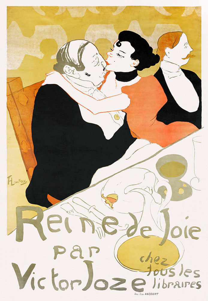 Reine de Joie by Henri de Toulouse-Lautrec - Art Print - Zapista