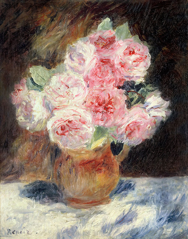 Roses by Pierre-Auguste Renoir - Art Print - Zapista
