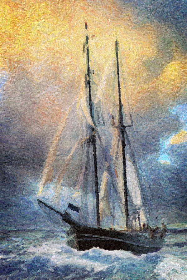 Sail Away to Avalon - Art Print - Zapista