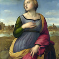 Saint Catherine of Alexandria by Raphael - Art Print - Zapista
