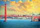 San Francisco City Skyline - Art Print - Zapista