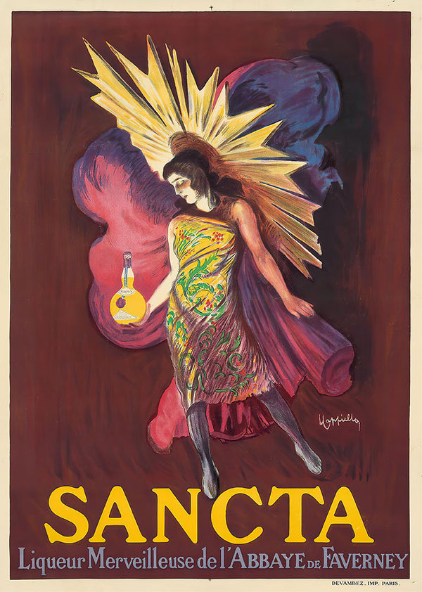 Sancta by Leonetto Cappiello - Art Print - Zapista