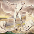 Satan Smiting Job with Sore Boils by William Blake - Art Print - Zapista