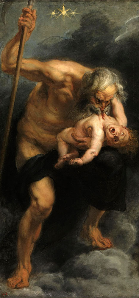 Saturn Devouring His Son by Peter Paul Rubens - Art Print - Zapista