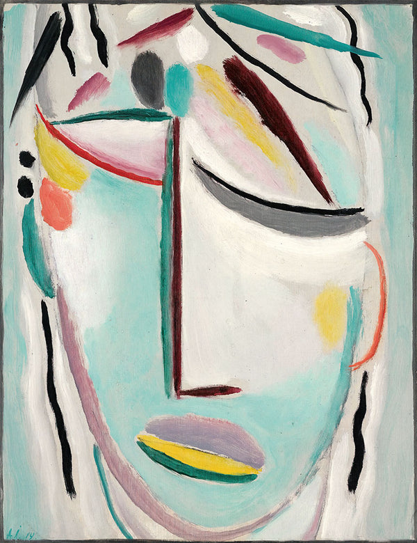 Saviour's Face, Martyr by Alexej von Jawlensky - Art Print - Zapista