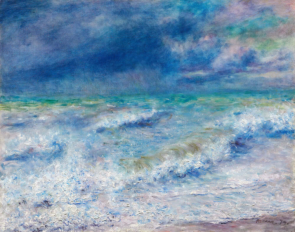 Seascape by Pierre-Auguste Renoir - Art Print - Zapista