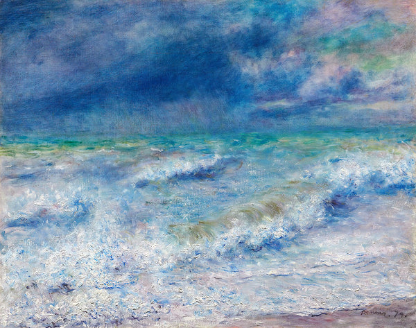 Seascape by Pierre-Auguste Renoir - Art Print - Zapista