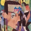Self-Portrait by Ernst Ludwig Kirchner - Art Print - Zapista