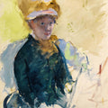 Self-Portrait by Mary Cassatt - Art Print - Zapista
