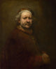 Self-Portrait at the Age of 63 by Rembrandt Harmenszoon van Rijn - Art Print - Zapista