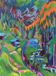 Sertig Path in Summer by Ernst Ludwig Kirchner - Art Print - Zapista