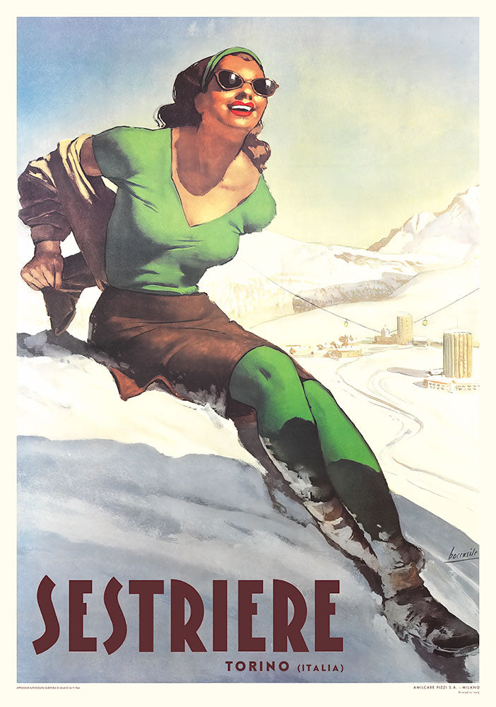 Sestriere - Art Print - Zapista