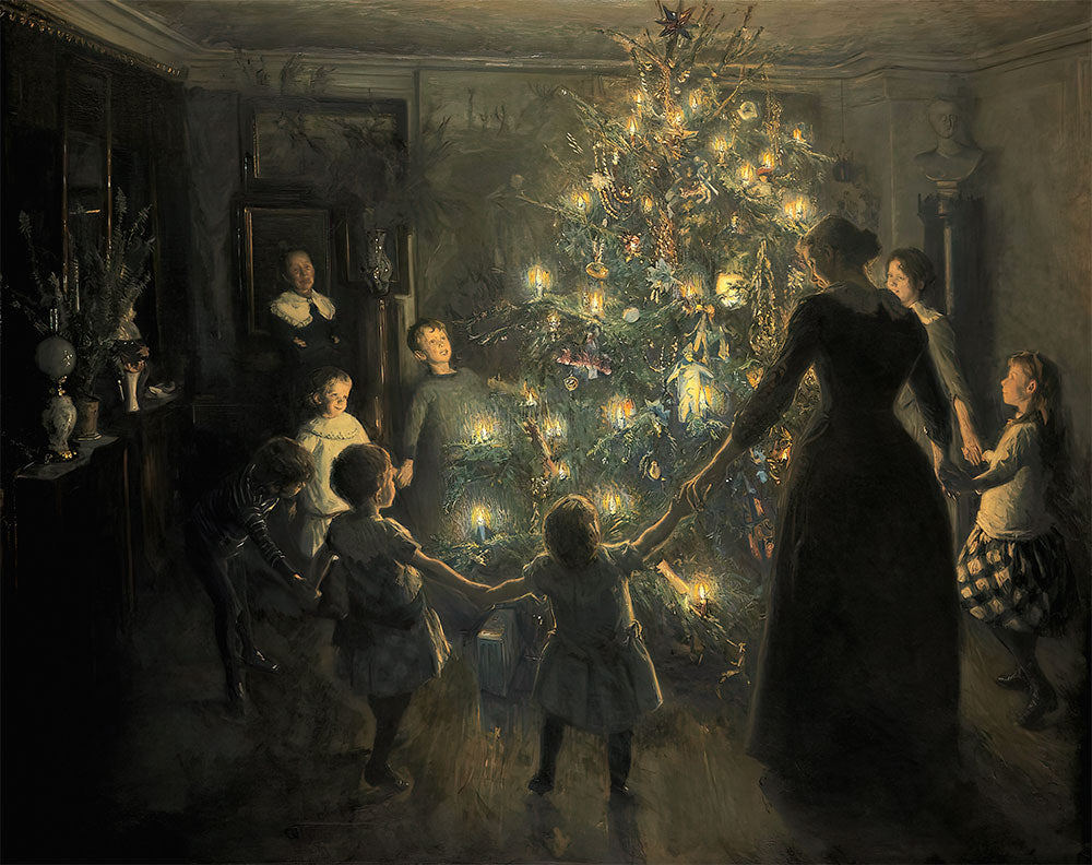 Silent Night by Viggo Johansen - Art Print - Zapista