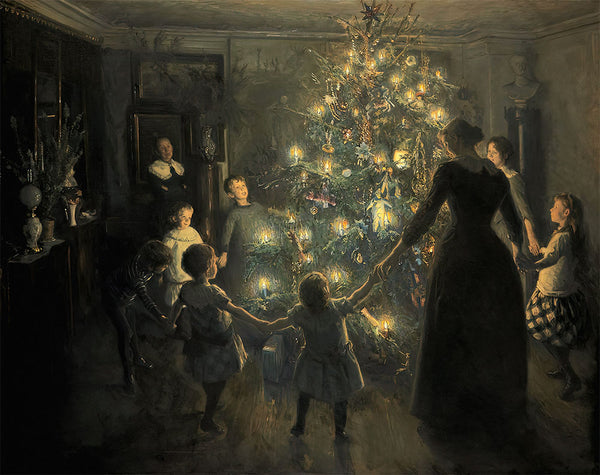 Silent Night by Viggo Johansen - Art Print - Zapista