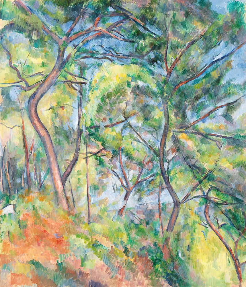 Sous-Bois by Paul Cézanne - Art Print - Zapista