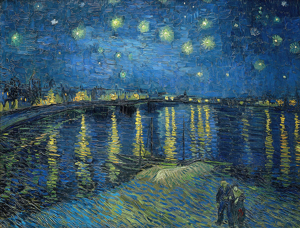 Starry Night Over the Rhône by Vincent van Gogh - Art Print - Zapista