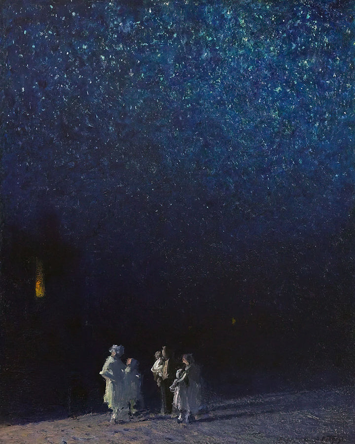 Starry Night by Edward Henry Potthast - Art Print - Zapista