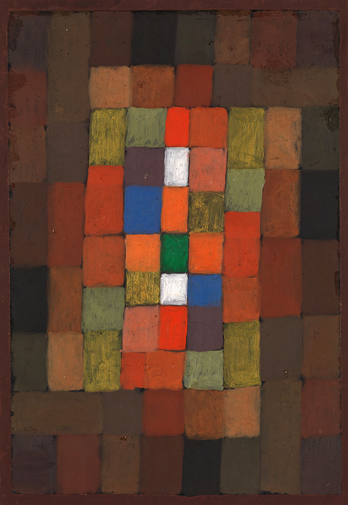 Static-Dynamic Gradation by Paul Klee - Art Print - Zapista