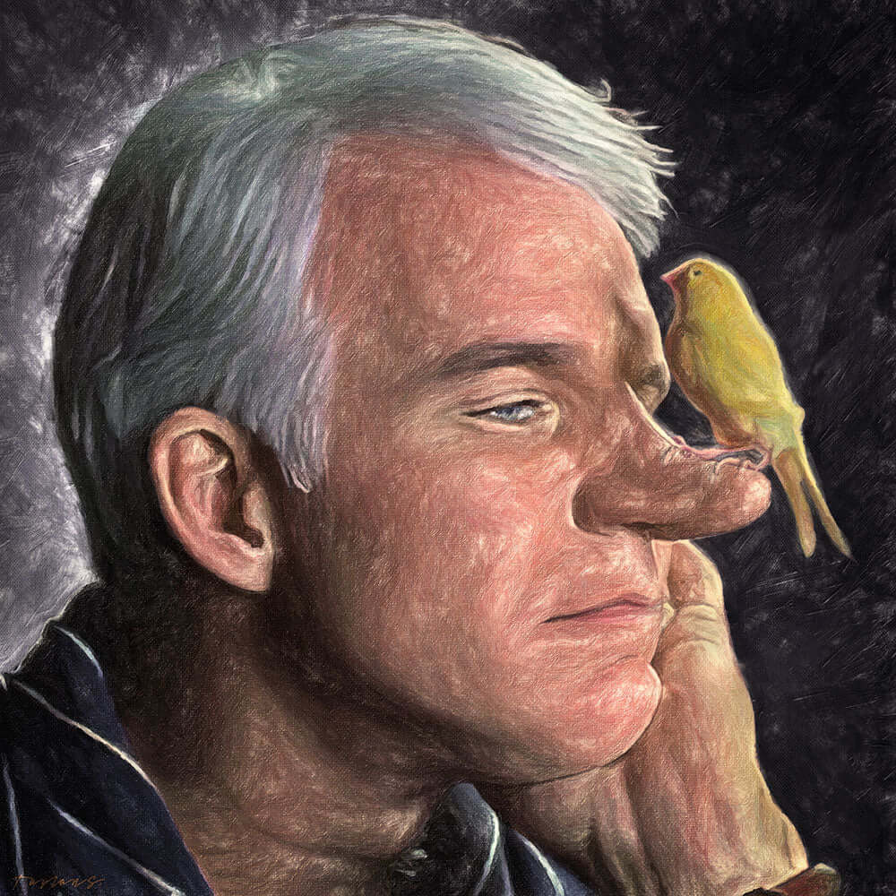 Steve Martin as C. D. Bales - Art Print - Zapista