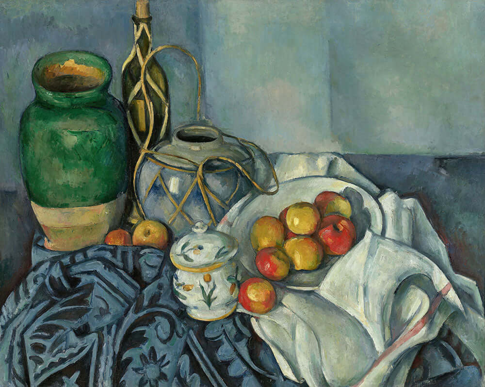 Still Life with Apples by Paul Cézanne - Art Print - Zapista