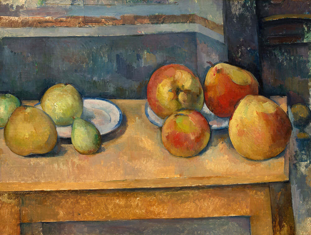 Still Life with Apples and Pears by Paul Cézanne - Art Print - Zapista