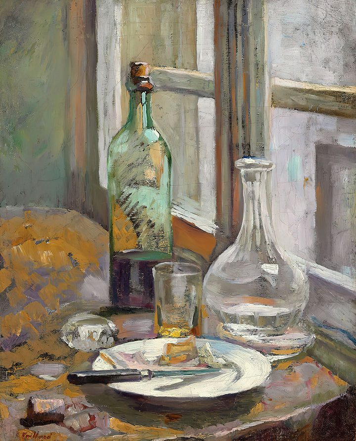 Still Life with Bottle and Jug by Édouard Vuillard - Art Print - Zapista