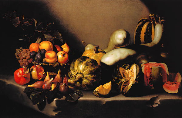 Still Life with Fruit by Caravaggio - Art Print - Zapista