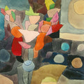 Still Life with Gladioli by Paul Klee - Art Print - Zapista