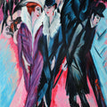 Street, Berlin by Ernst Ludwig Kirchner - Art Print - Zapista