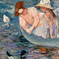 Summertime by Mary Cassatt - Art Print - Zapista