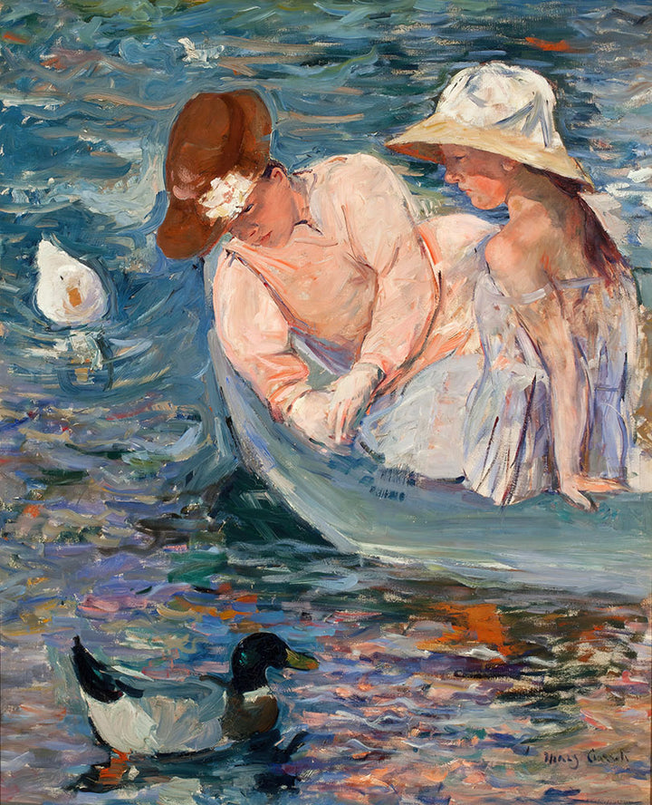 Summertime by Mary Cassatt - Art Print - Zapista